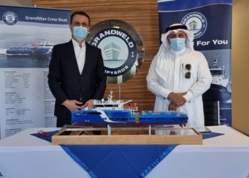 Grandweld delivers four GrandMax crewboats for Saudi Arabia’s HSM