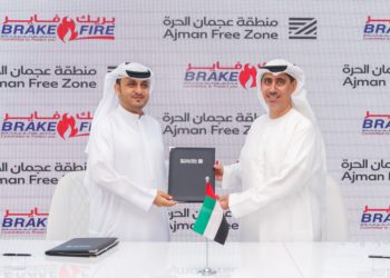 Ajman Free Zone signs strategic security and safety partnership with BrakeFire