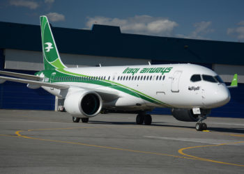 Iraqi Airways receives its first A220-300