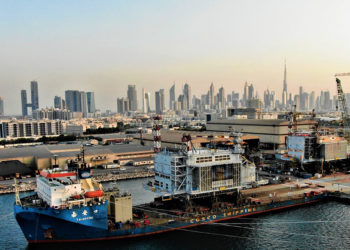 Drydocks World and Petrofac complete Alpha and Beta topsides for TenneT’s Offshore Grid