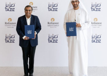 TA’ZIZ and Reliance sign shareholder Agreement for Ruwais Chemicals Project
