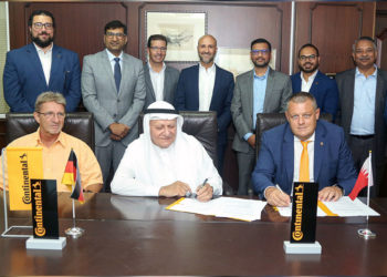 Continental and YK Almoayyed & Sons sign partnership agreement