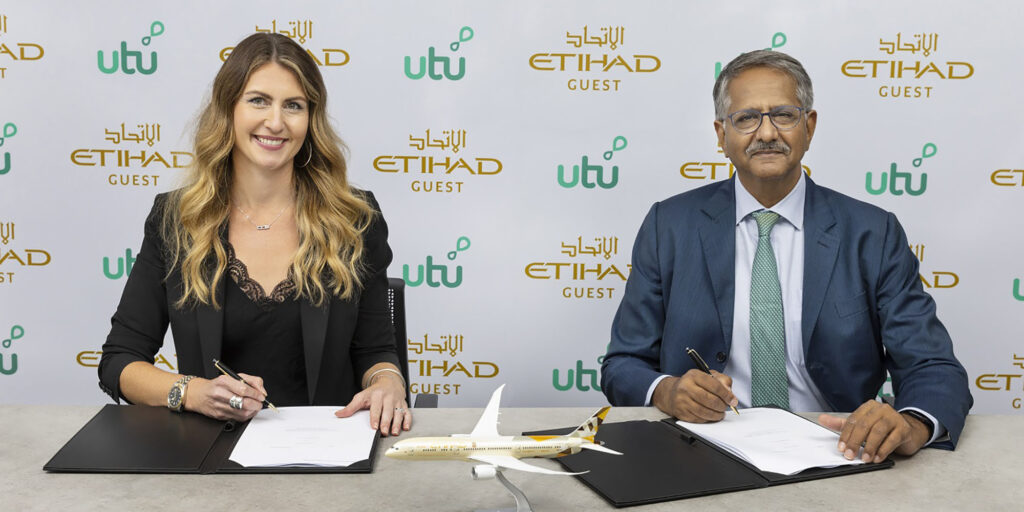 Etihad and utu partner