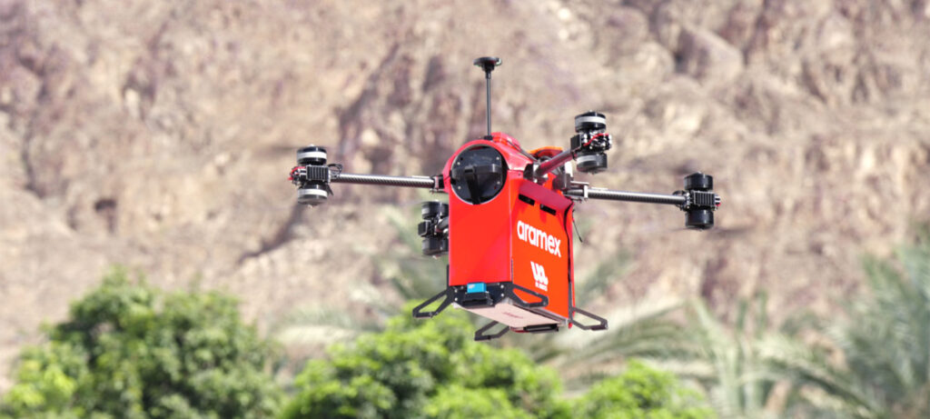 drone delivery in Oman