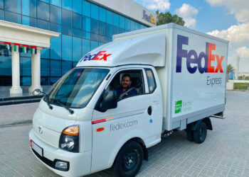 FedEx Express trials electric vehicles in the UAE