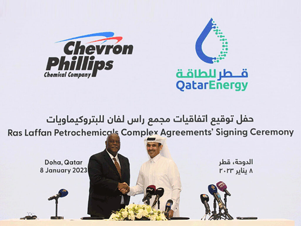 Qatar Energy and Chevron 