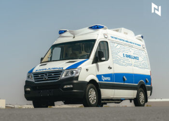 electric ambulance made in UAE