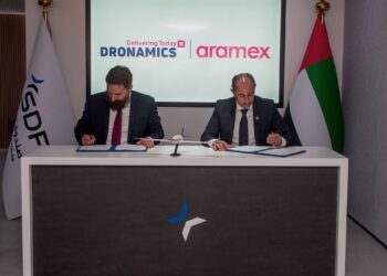 Dronamics and Aramex to partner on cargo drone deliveries globally