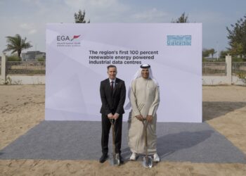 EGA breaks ground on the region’s first 100 per cent renewable energy powered industrial data centres in Jebel Ali and Al Taweelah