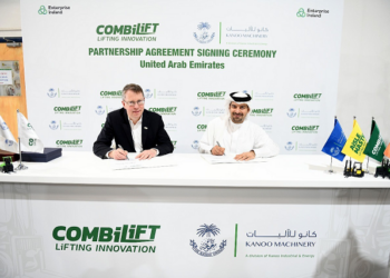 Partnership Agreement Signed between Kanoo Machinery UAE & KSA and Combilift to Revolutionize Material Handling in Saudi Arabia