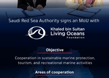 Saudi Red Sea Authority and Khaled Bin Sultan Living Oceans Foundation Sign and MOU
