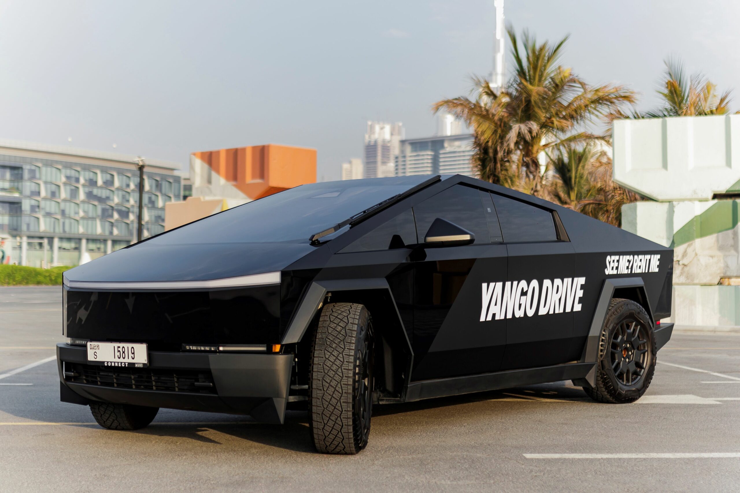 Yango Drive Rolls Out Tesla Cybertruck rentals in UAE