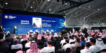 His Excellency the Vice Minister of Transport and Logistic Services, Dr. Rumaih bin Mohammed AL-Rumaih, inaugurates Saudi Warehousing & Logistics Expo in Riyadh